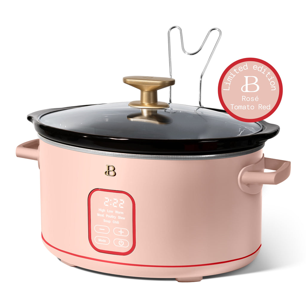 Beautiful 6 Qt Programmable Slow Cooker, Thyme Green by Drew Barrymore