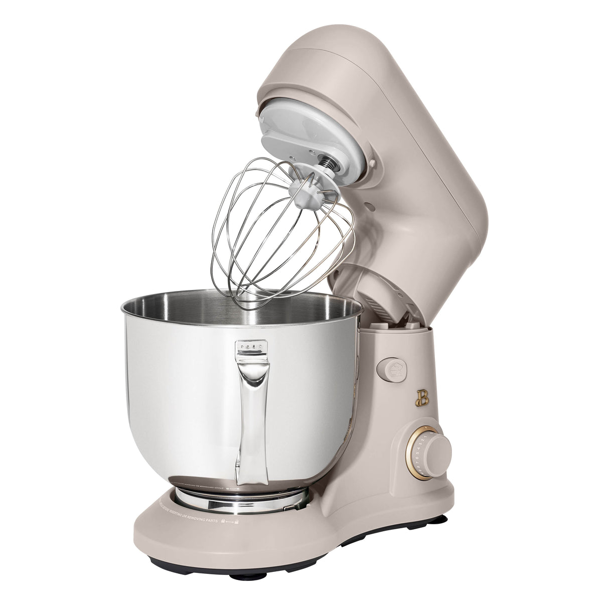 Beautiful 5.3 Qt Stand Mixer, Lightweight & Powerful with Tilt-Head, Chocolate by Drew Barrymore