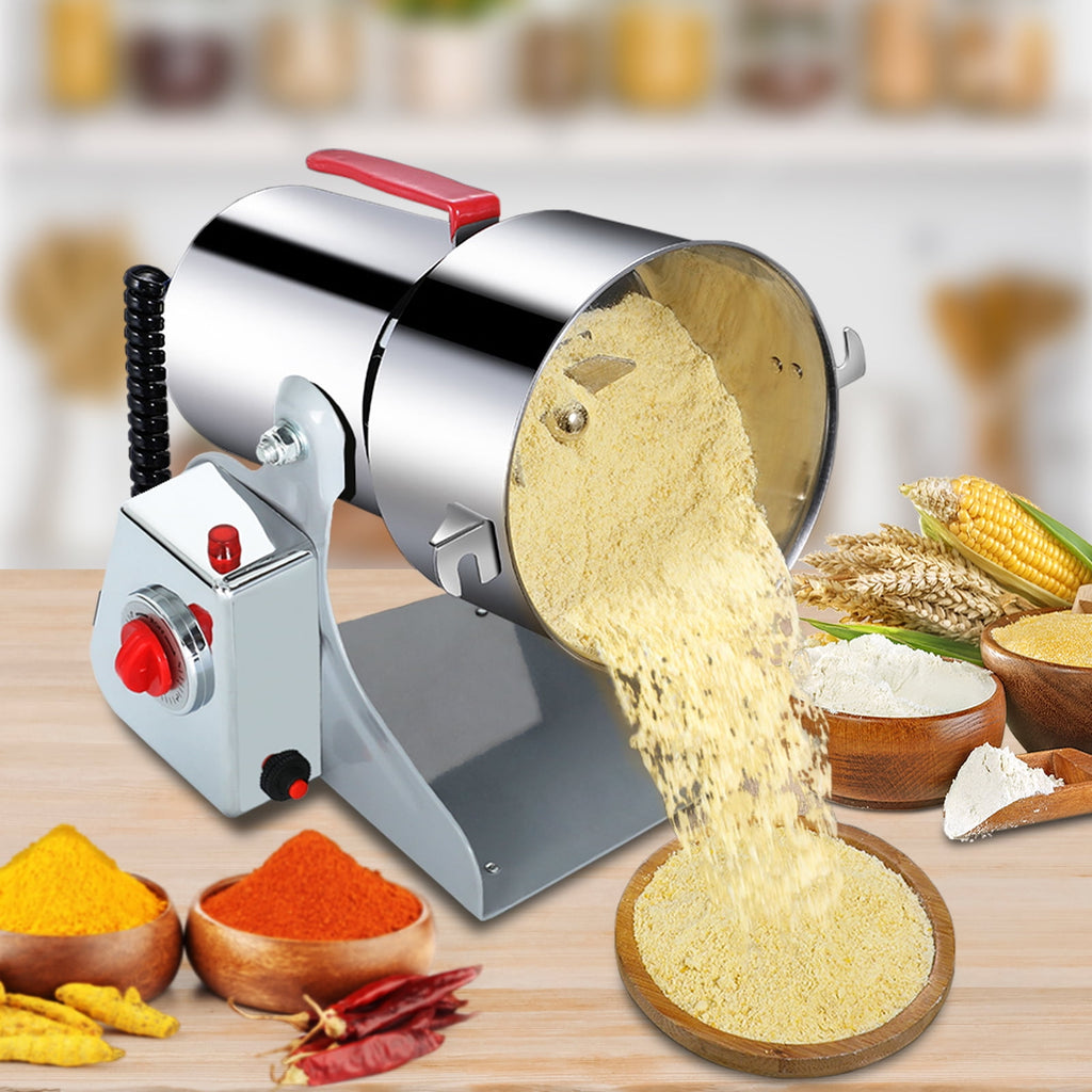 TOPCHANCES 2500g Commercial Spice Grinder Electric Herb Grain Mill Grinder 4200W High Speed Pulverizer
