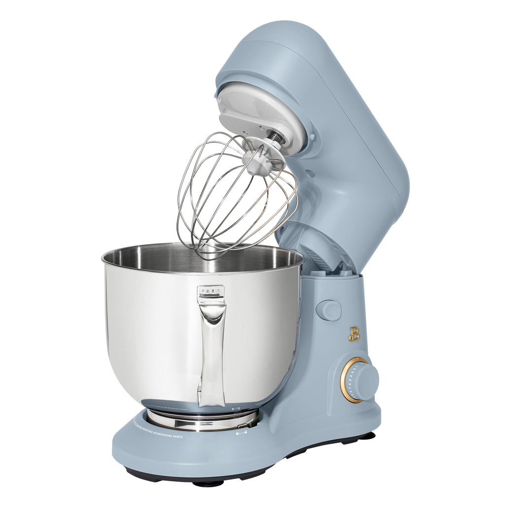 Beautiful 5.3 Qt Stand Mixer, Lightweight & Powerful with Tilt-Head, Chocolate by Drew Barrymore
