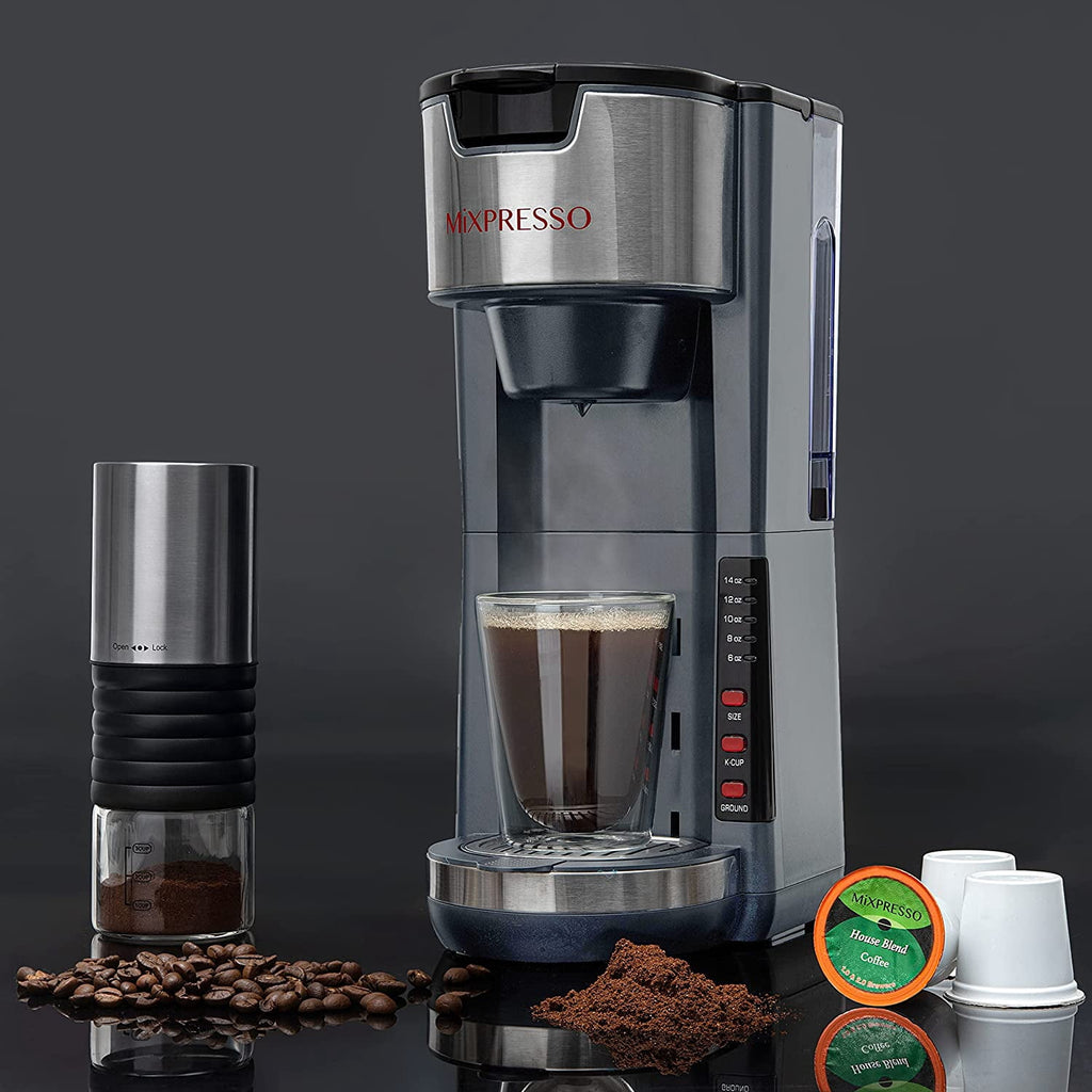 Mixpresso Single Serve Coffee Brewer, White