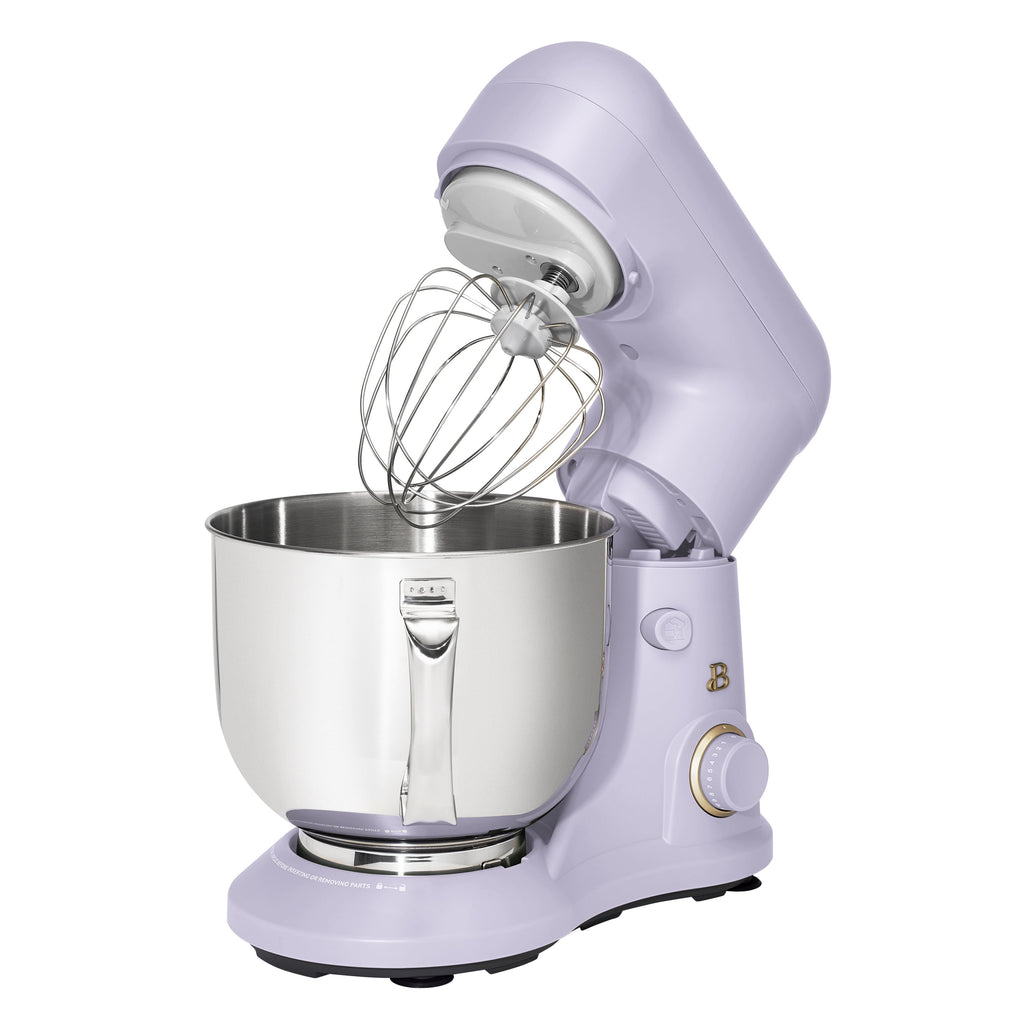 Beautiful 5.3 Qt Stand Mixer, Lightweight & Powerful with Tilt-Head, Chocolate by Drew Barrymore