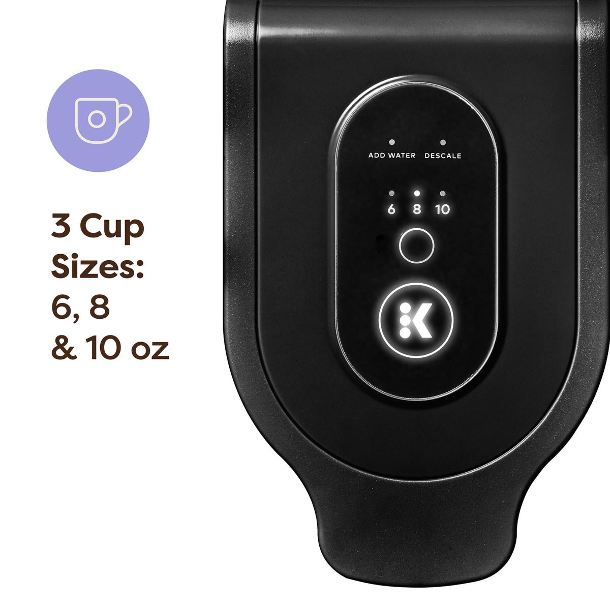 Keurig K-Express Essentials Black Single-Serve K-Cup Pod Coffee Maker