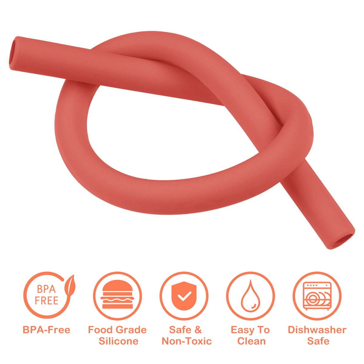 Tomorotec 12" Reusable Silicone Drinking Straws 15PCS with 2 Brushes, Compatible with Stanley Tumblers 40oz 30oz 20oz, Customizable for Various Drinkware, BPA-Free & Safe for Teeth (Morandi Colors)