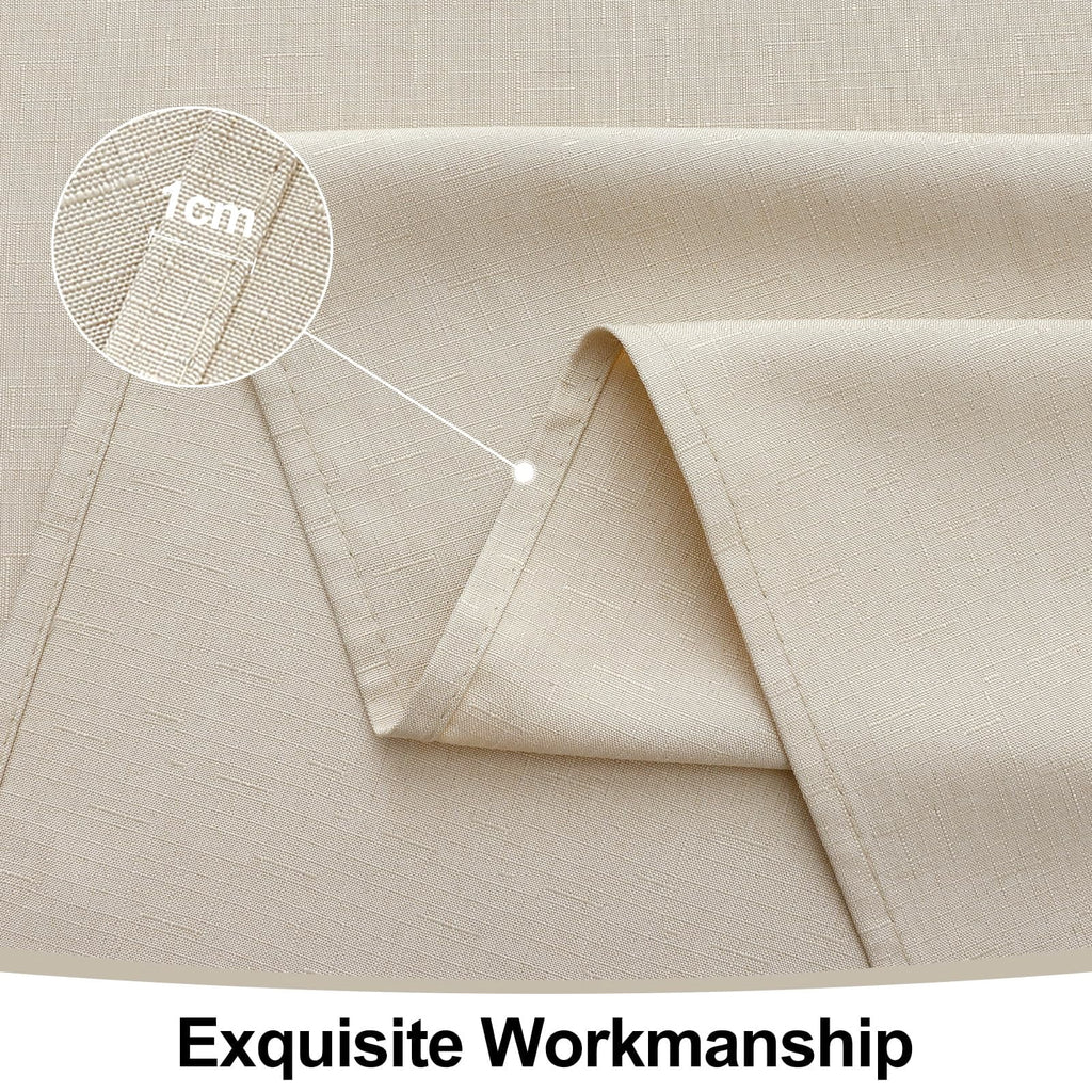 decorUhome Linen Rectangle Tablecloth 52x70 inch, Stain and Wrinkle Resistant Washable Table Cloth, Decorative Waterproof Fabric Table Cover for Dining Party, Sage Green