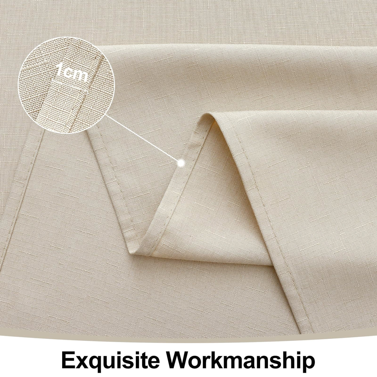 decorUhome Linen Rectangle Tablecloth 52x70 inch, Stain and Wrinkle Resistant Washable Table Cloth, Decorative Waterproof Fabric Table Cover for Dining Party, Sage Green