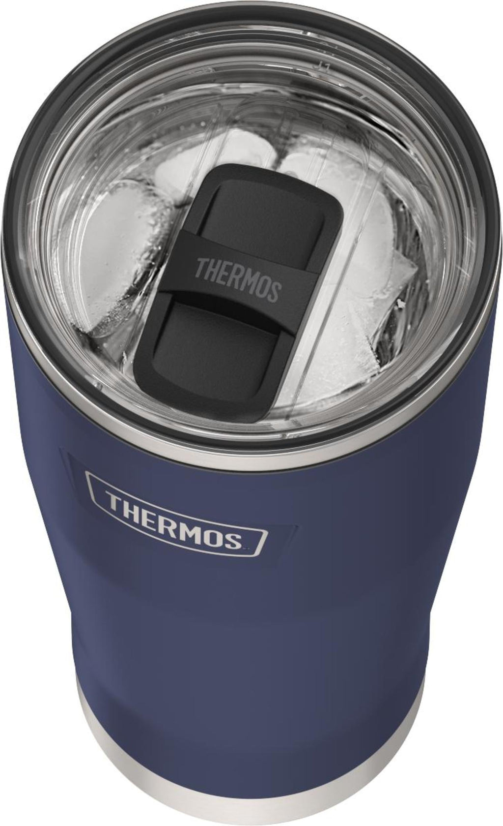 Thermos Stainless Steel Tumbler, w/ Slide Lock Lid, Graphite, 24 oz