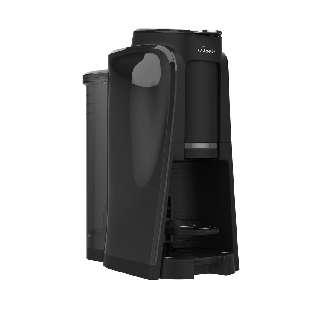 Flavia Aroma Brewer - Coffee Machine, Makes Coffee, Lattes, Tea, and other Hot or Iced Beverages with Single-Serve Freshpacks, Multiple Brew Sizes, Grey