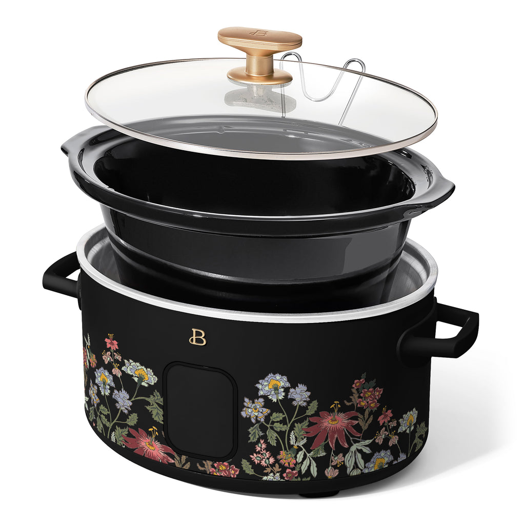 Beautiful 6 Qt Programmable Slow Cooker, Thyme Green by Drew Barrymore