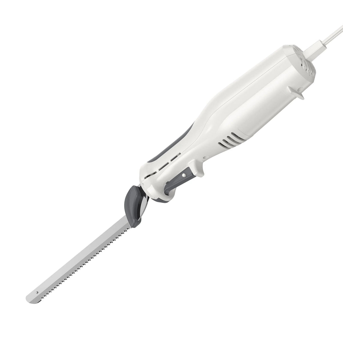 BLACK+DECKER 9-Inch Electric Carving Knife, Stainless Steel, White