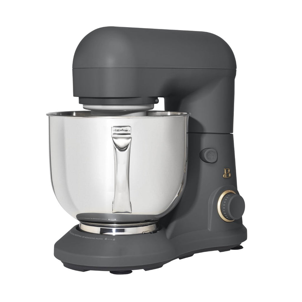 Beautiful 5.3 Qt Stand Mixer, Lightweight & Powerful with Tilt-Head, Chocolate by Drew Barrymore