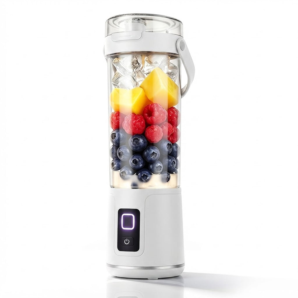 NUBILY Blast Portable Blender, Cordless, 20oz. Vessel, Personal Blender-for Shakes & Smoothies, BPA Free, Leakproof-Lid & Sip Spout, USB-C Rechargeable, Dishwasher Safe Parts, Grey