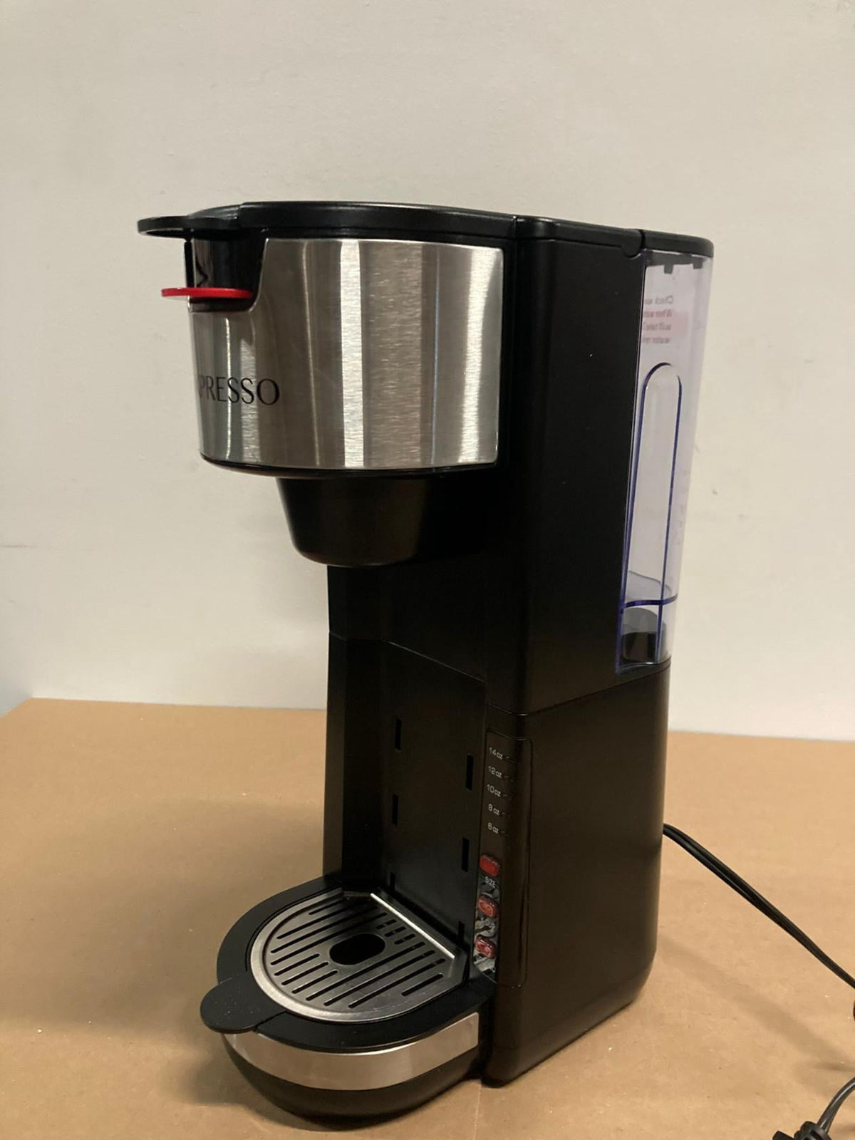 Mixpresso Single Serve Coffee Brewer, White