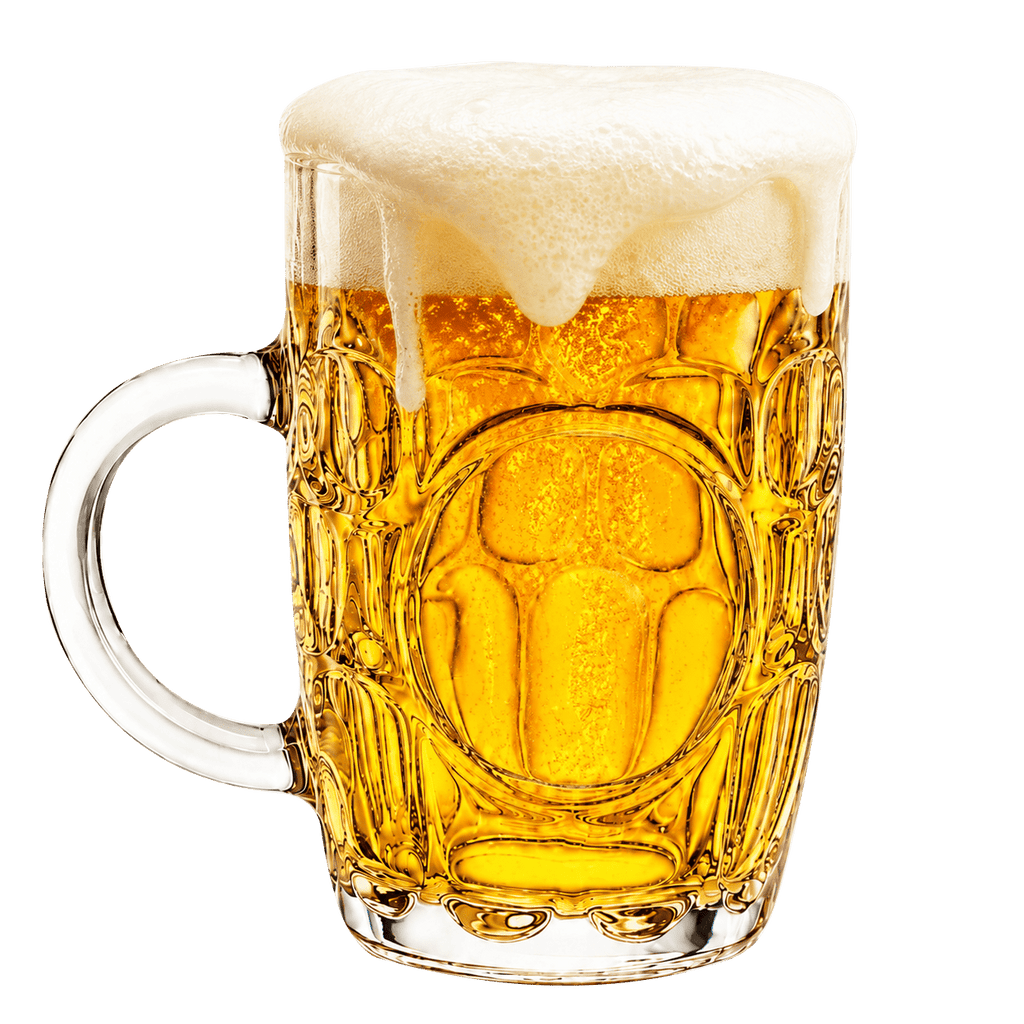 QUANSHANGJU 22 Oz Clear Glass Beer Mugs with Handles, Set of 6, Freezer & Dishwasher Safe for Home Bar Parties