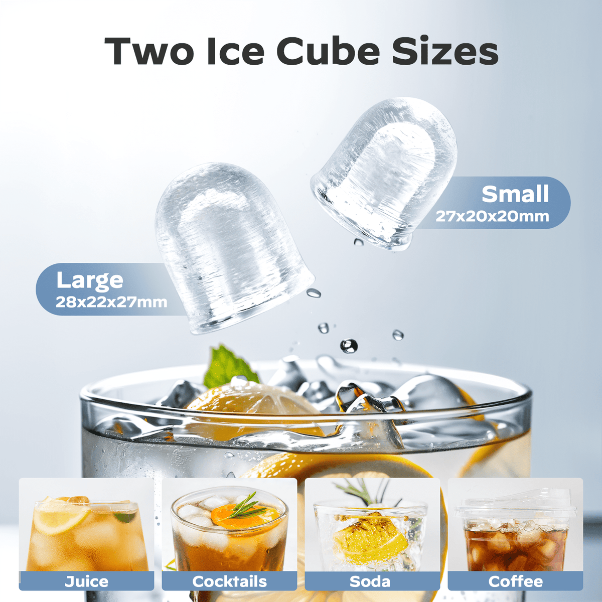Philergo 35lbs/24H Nugget Ice Maker Countertop with Detachable Ice Basket, Portable Ice Machine,Chewable Ice, Self-Cleaning, Silver