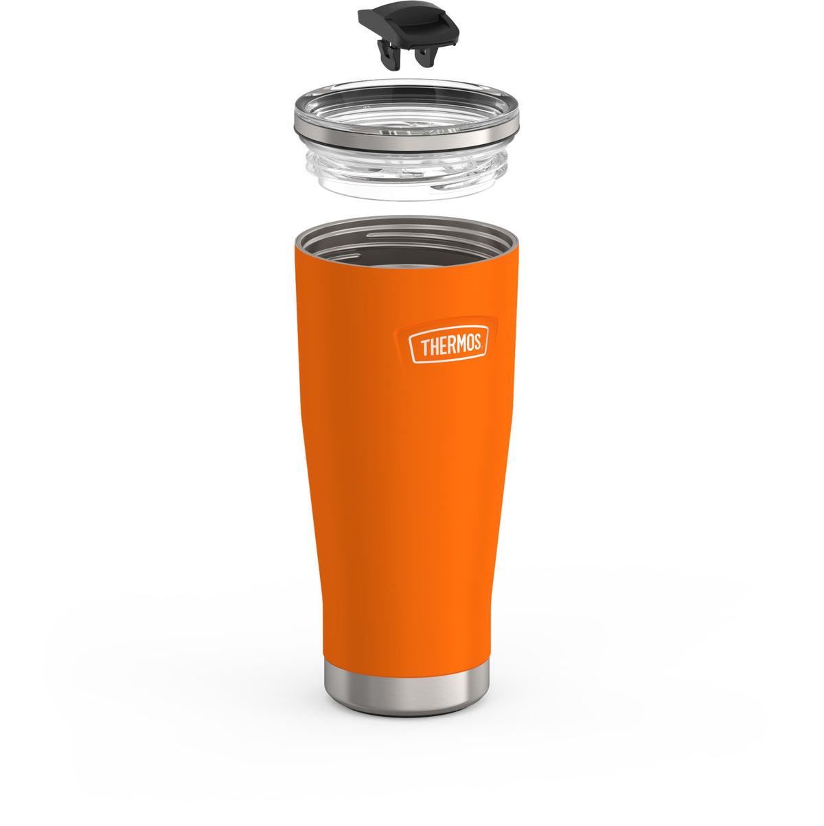 Thermos Stainless Steel Tumbler, w/ Slide Lock Lid, Graphite, 24 oz
