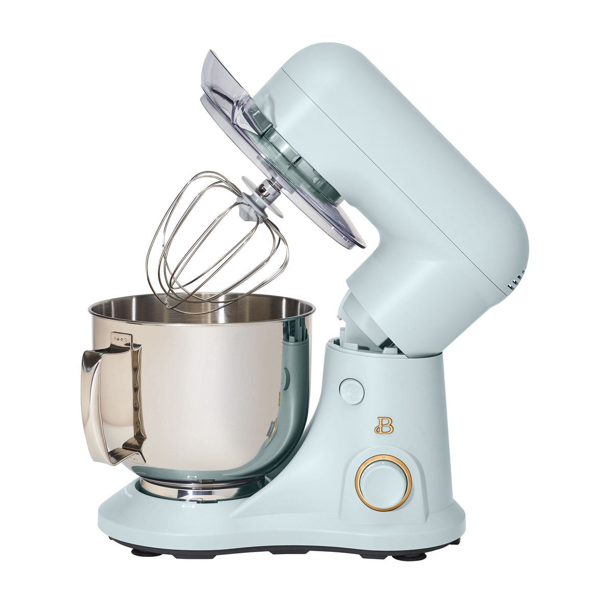 Beautiful 5.3 Qt Stand Mixer, Lightweight & Powerful with Tilt-Head, Chocolate by Drew Barrymore