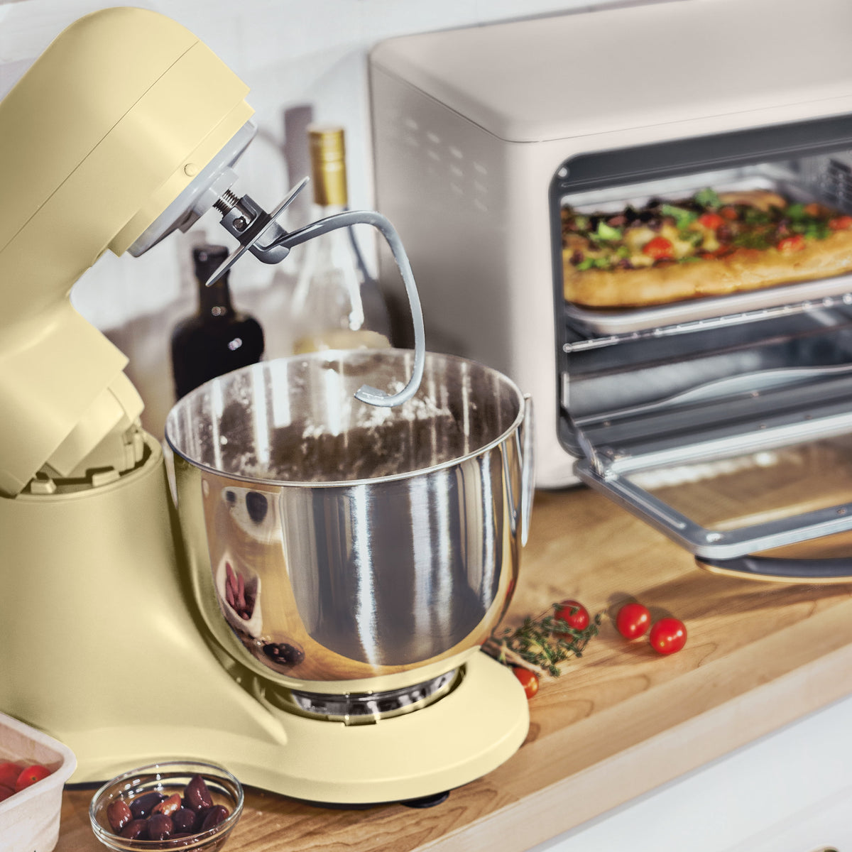 Beautiful 5.3 Qt Stand Mixer, Lightweight & Powerful with Tilt-Head, Chocolate by Drew Barrymore