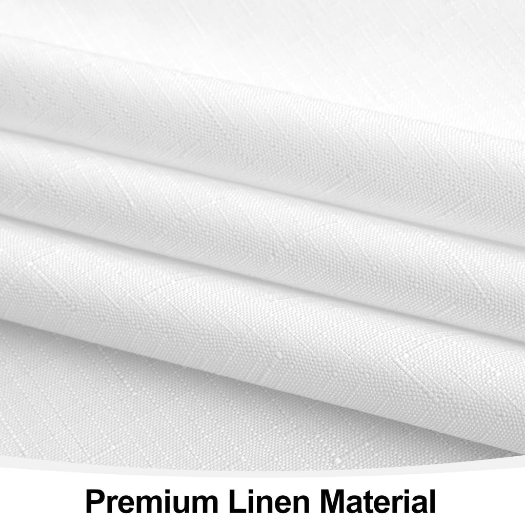 decorUhome Linen Rectangle Tablecloth 52x70 inch, Stain and Wrinkle Resistant Washable Table Cloth, Decorative Waterproof Fabric Table Cover for Dining Party, Sage Green