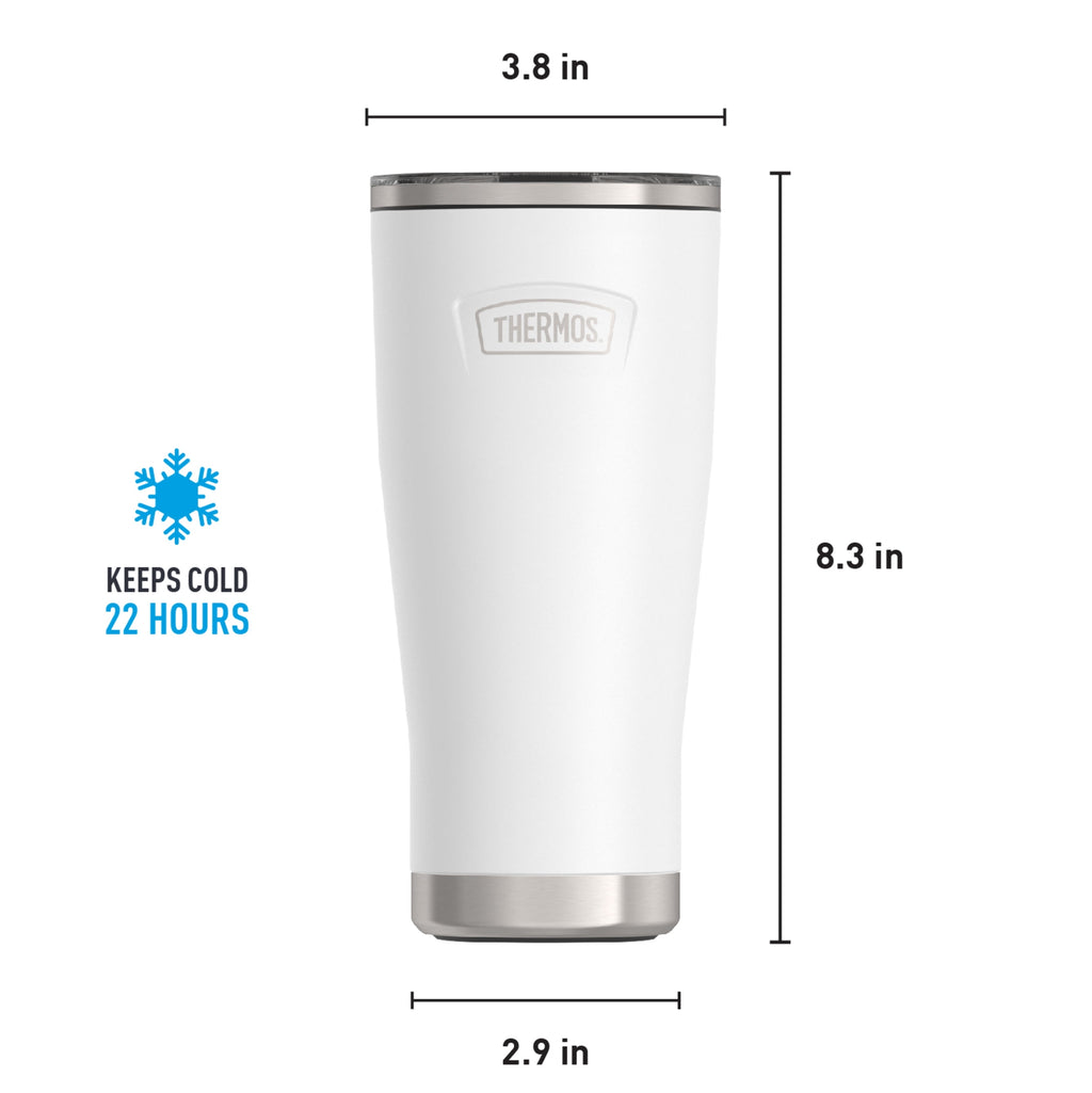 Thermos Stainless Steel Tumbler, w/ Slide Lock Lid, Graphite, 24 oz