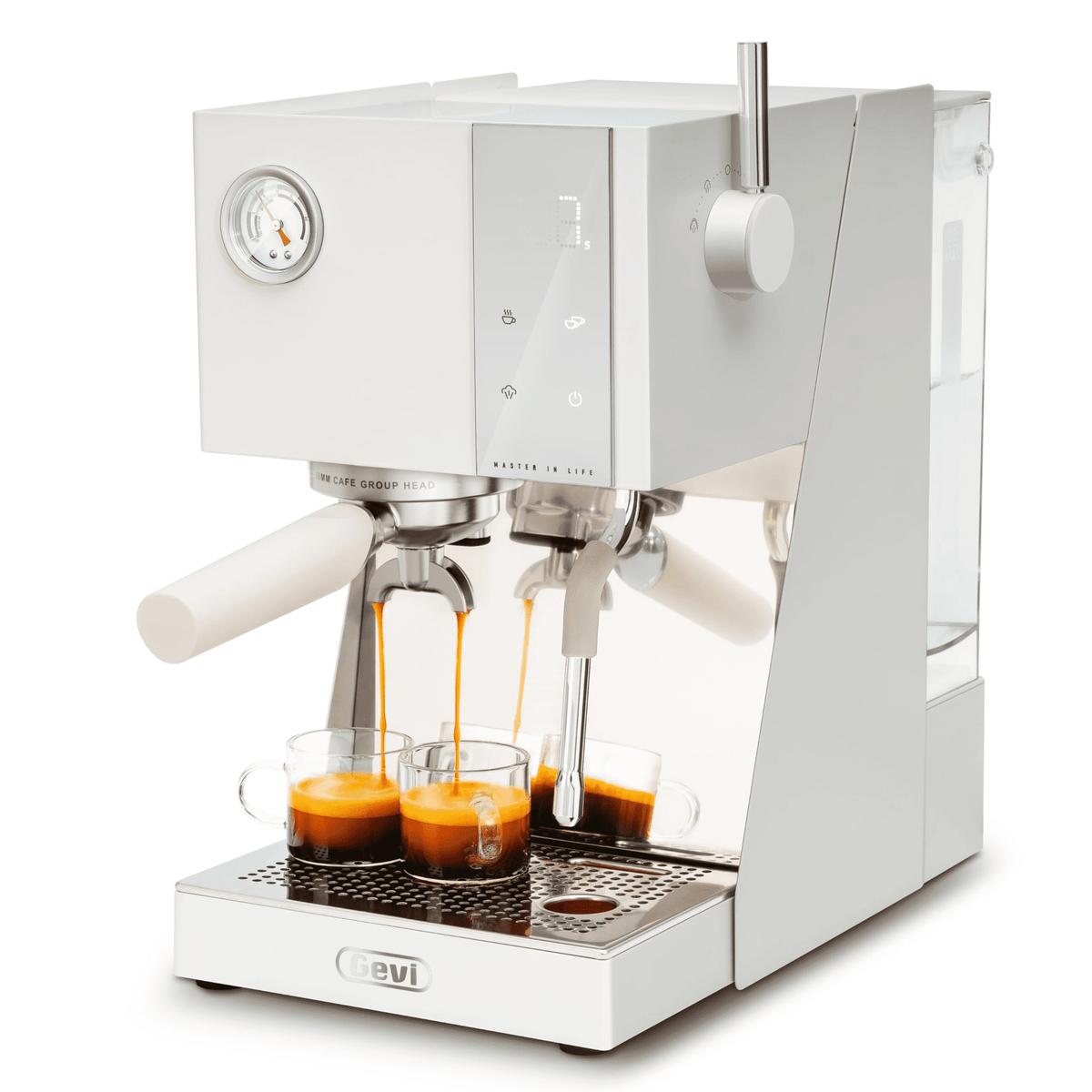 Gevi 20 Bar Espresso Machine & Burr Grinder Combo, 35 Precise Grind Settings, Professional Automatic Coffee Maker, Perfect Gift for Coffee Lovers
