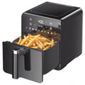 4QT Air Fryer with 8 Cooking Presets, Air Fry, Roast, Bake, Reheat, Dehydrate, Flip Reminder, 1200W, 140-400°F, Compact Design