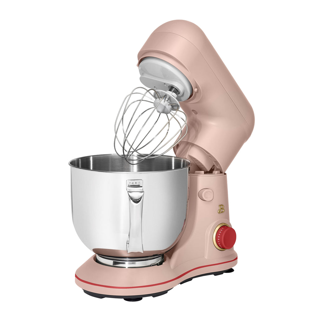 Beautiful 5.3 Qt Stand Mixer, Lightweight & Powerful with Tilt-Head, Chocolate by Drew Barrymore