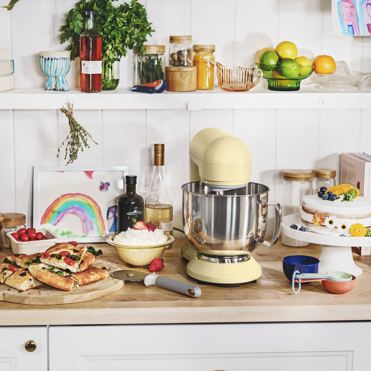 Beautiful 5.3 Qt Stand Mixer, Lightweight & Powerful with Tilt-Head, Chocolate by Drew Barrymore