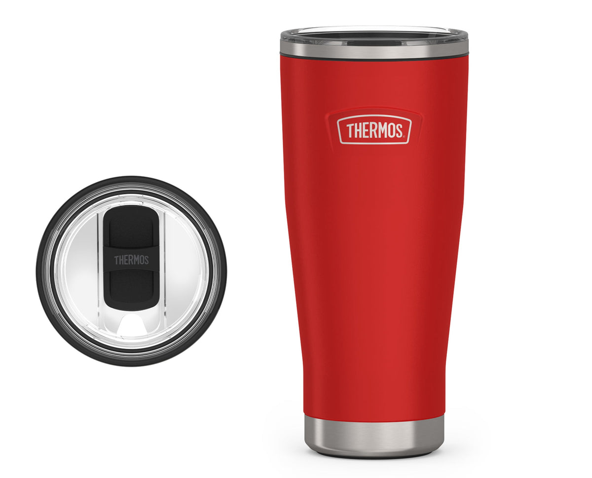 Thermos Stainless Steel Tumbler, w/ Slide Lock Lid, Graphite, 24 oz