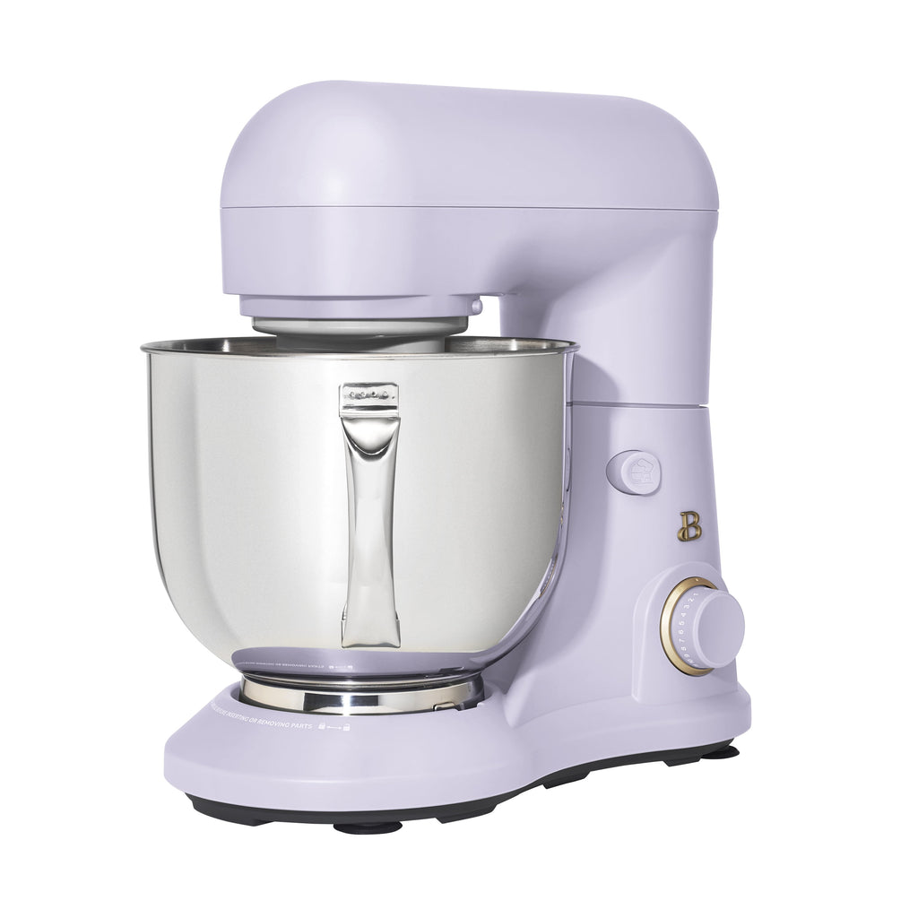 Beautiful 5.3 Qt Stand Mixer, Lightweight & Powerful with Tilt-Head, Chocolate by Drew Barrymore