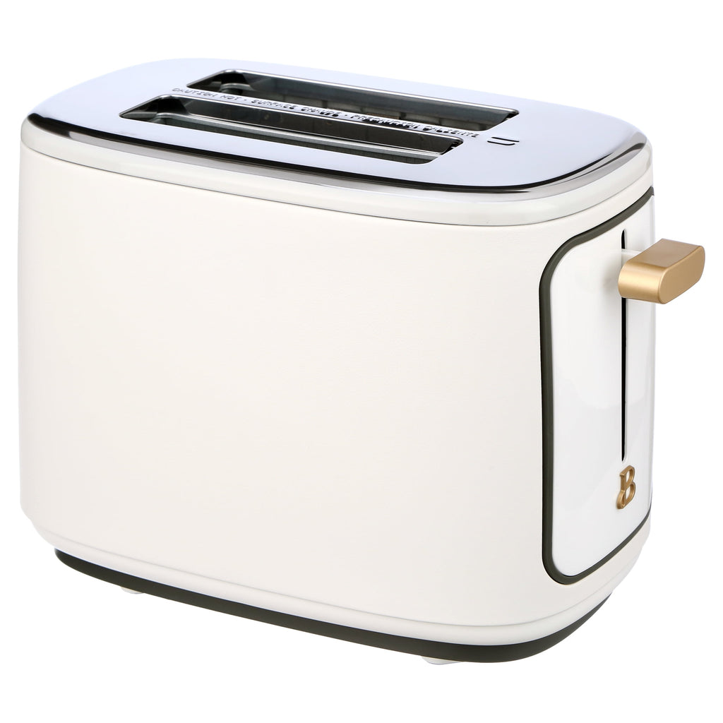 Beautiful 2 Slice Toaster with Touch-Activated Display, Thyme Green by Drew Barrymore