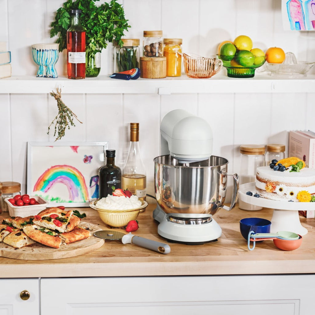 Beautiful 5.3 Qt Stand Mixer, Lightweight & Powerful with Tilt-Head, Chocolate by Drew Barrymore