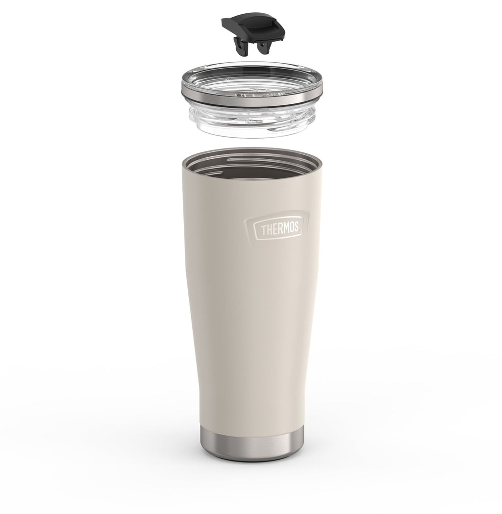 Thermos Stainless Steel Tumbler, w/ Slide Lock Lid, Graphite, 24 oz