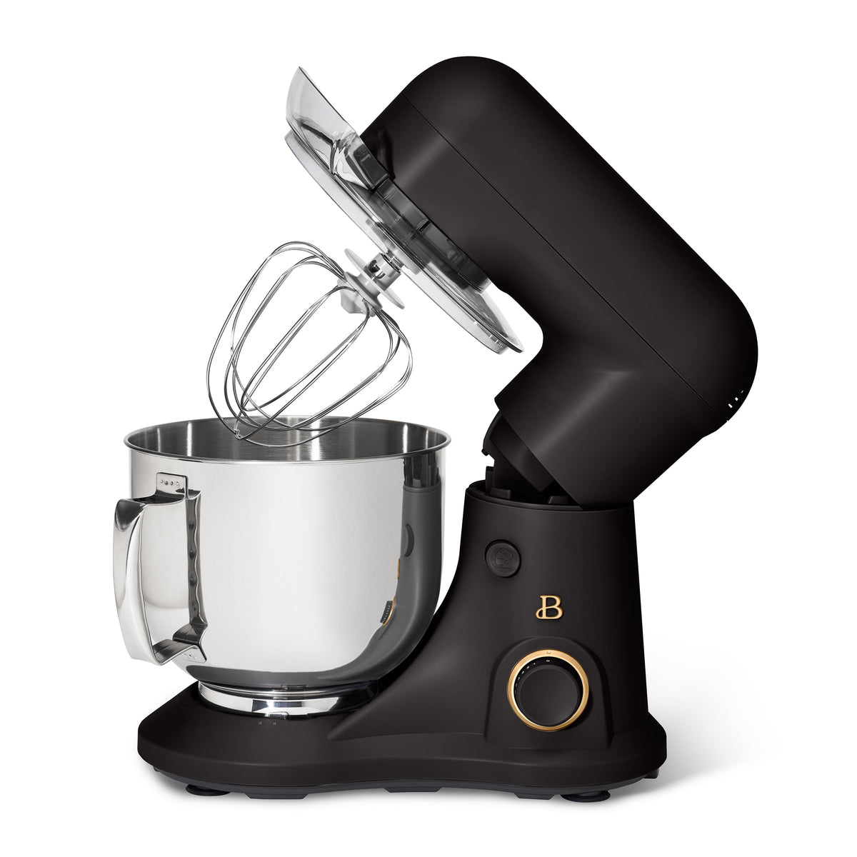 Beautiful 5.3 Qt Stand Mixer, Lightweight & Powerful with Tilt-Head, Chocolate by Drew Barrymore