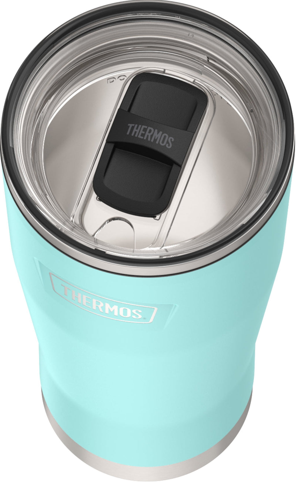 Thermos Stainless Steel Tumbler, w/ Slide Lock Lid, Graphite, 24 oz