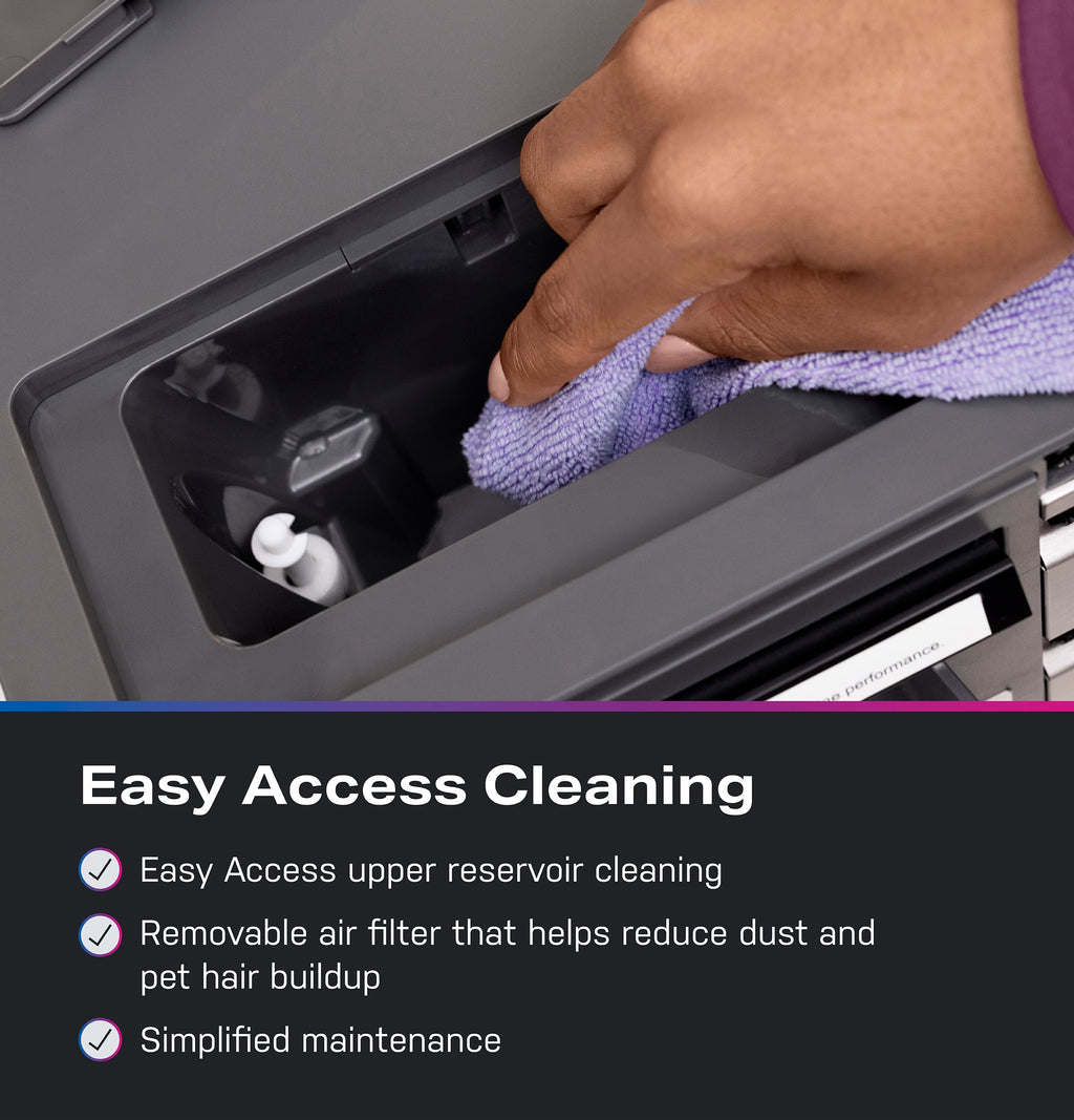 GE Profile Opal Mini Nugget Countertop Ice Maker with Descaler, 36lb Daily Capacity, with WIFI - Charcoal Gray