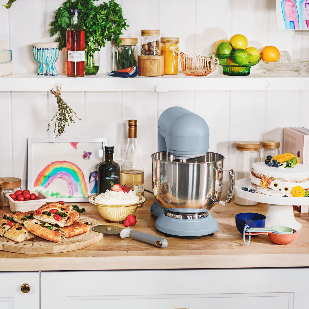 Beautiful 5.3 Qt Stand Mixer, Lightweight & Powerful with Tilt-Head, Chocolate by Drew Barrymore