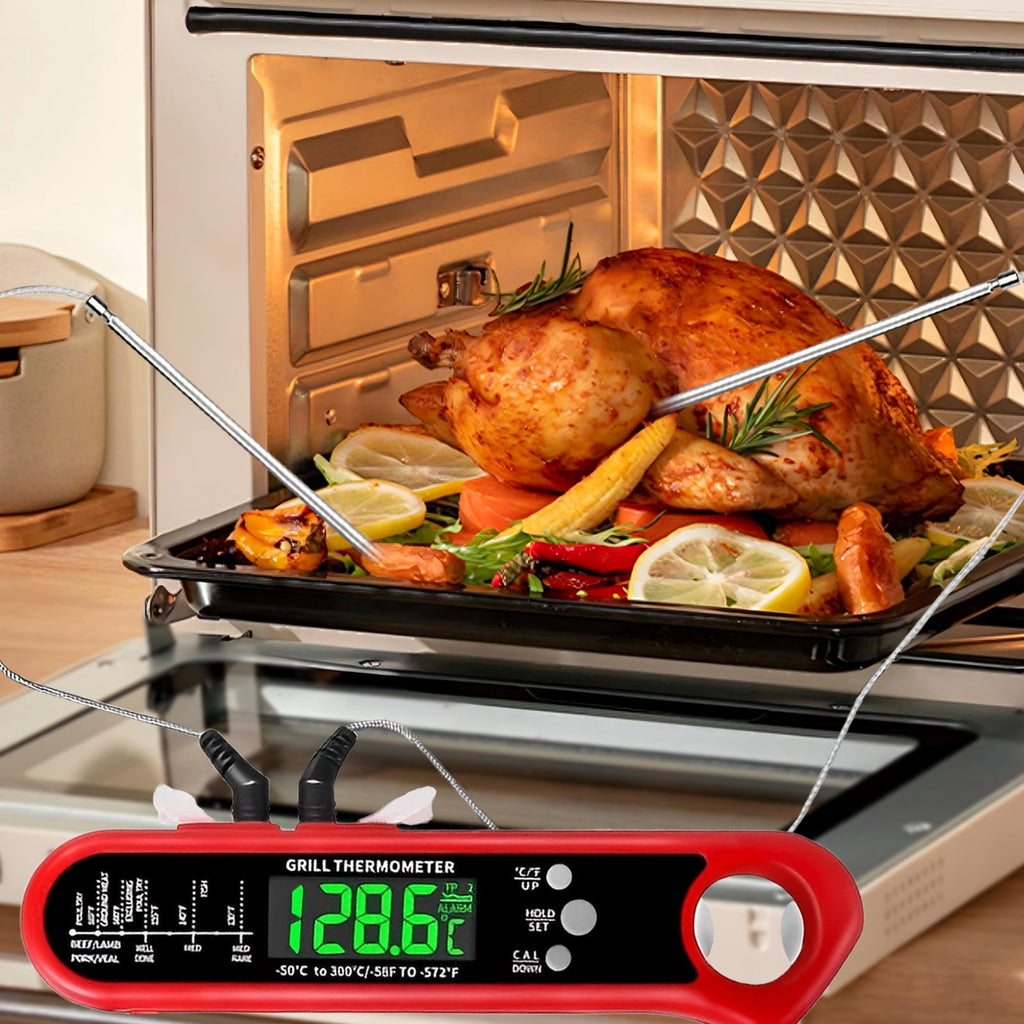 AGCAN Digital Meat Thermometer Instant Read Food Thermometers for BBQ Grilling Cooking