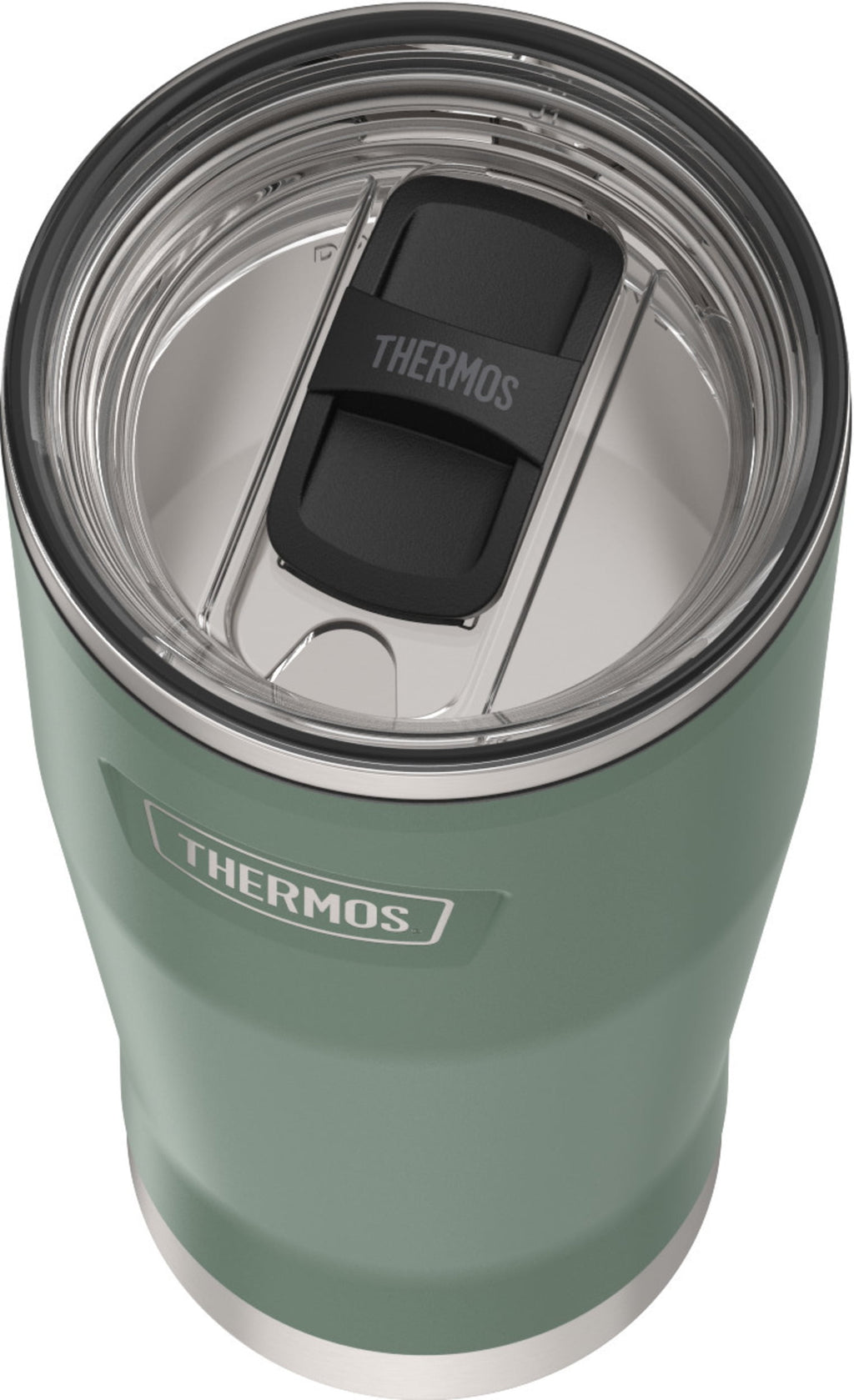 Thermos Stainless Steel Tumbler, w/ Slide Lock Lid, Graphite, 24 oz