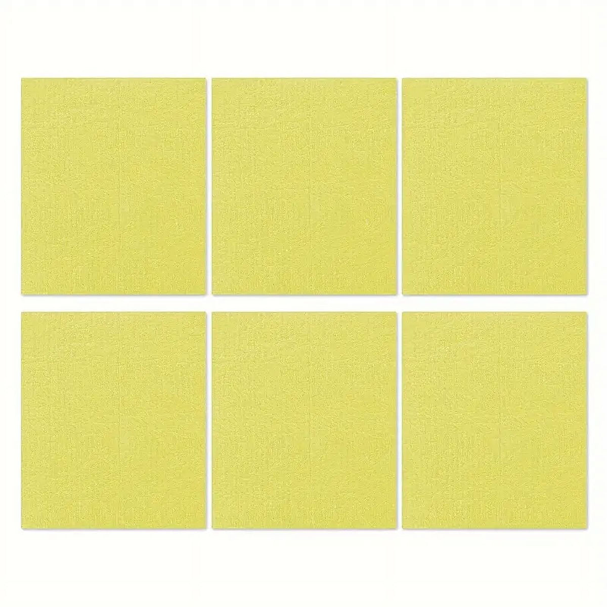 6pcs, Swedish DishCloths For Kitchen- Reusable Paper Towels Washable - Cellulose Sponge Microfiber Dish Cloths