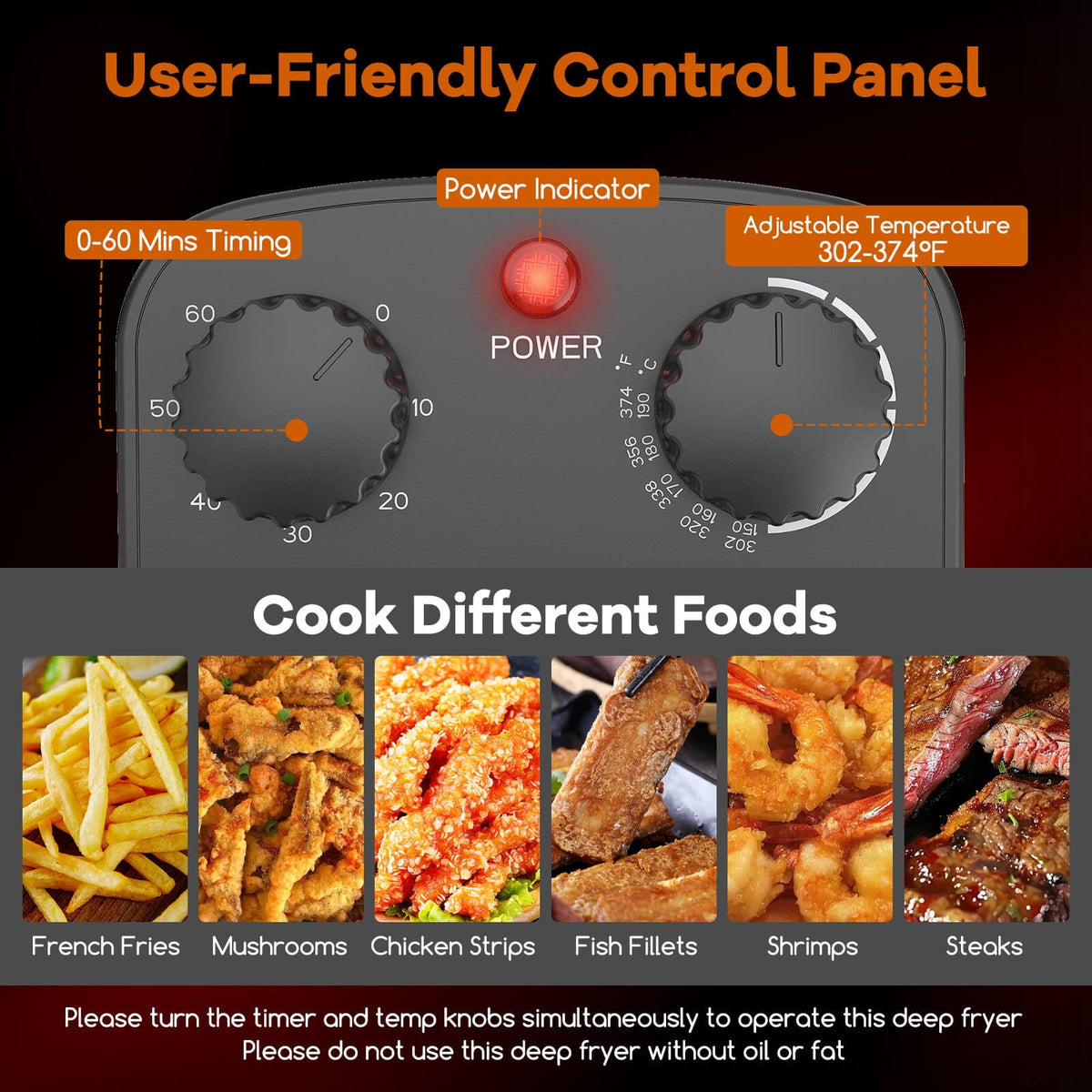 Costway Electric Deep Fryer 3.2 QT/12-Cup Stainless Steel 1700W with Frying Basket Silver