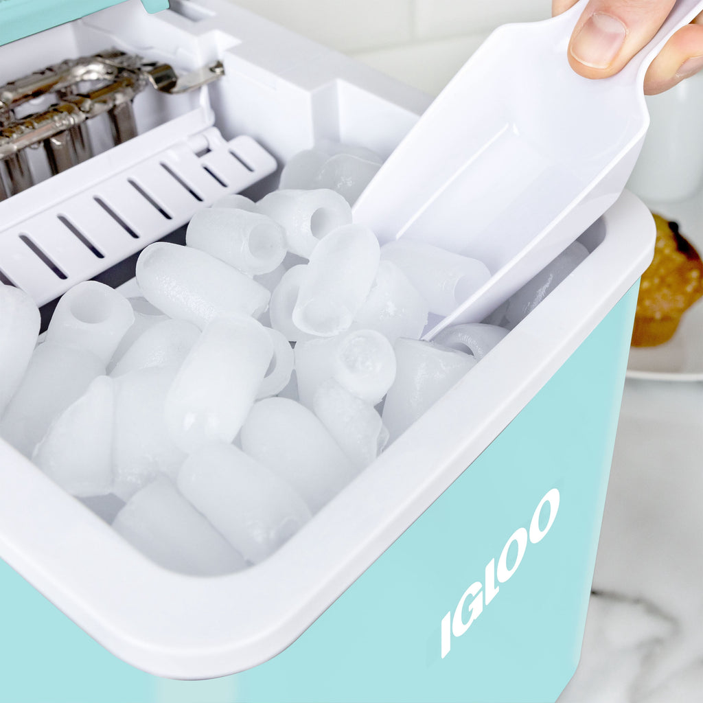 Igloo 26 lb. Automatic Portable Countertop Ice Maker Machine, White