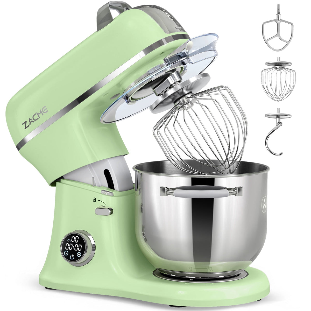 7QT Stand Mixer Aluminum Die Casting,650W 11 Speed Tilt-Head Kitchen Electric Stand Mixer, Household Food Mixer with Stainless Steel Bowl, Dough Hook, Whisk and Beater,Food Mixer for Baking, Cake