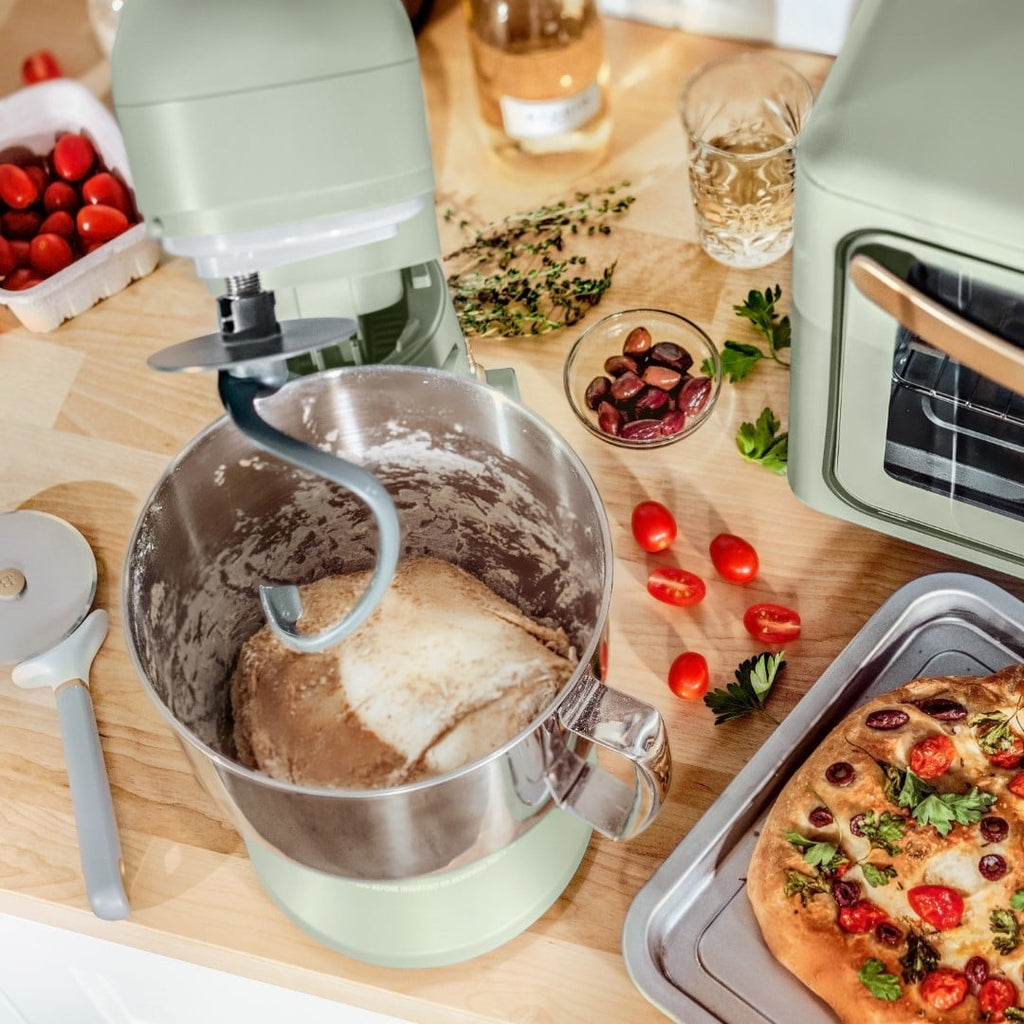 Beautiful 5.3 Qt Stand Mixer, Lightweight & Powerful with Tilt-Head, Chocolate by Drew Barrymore