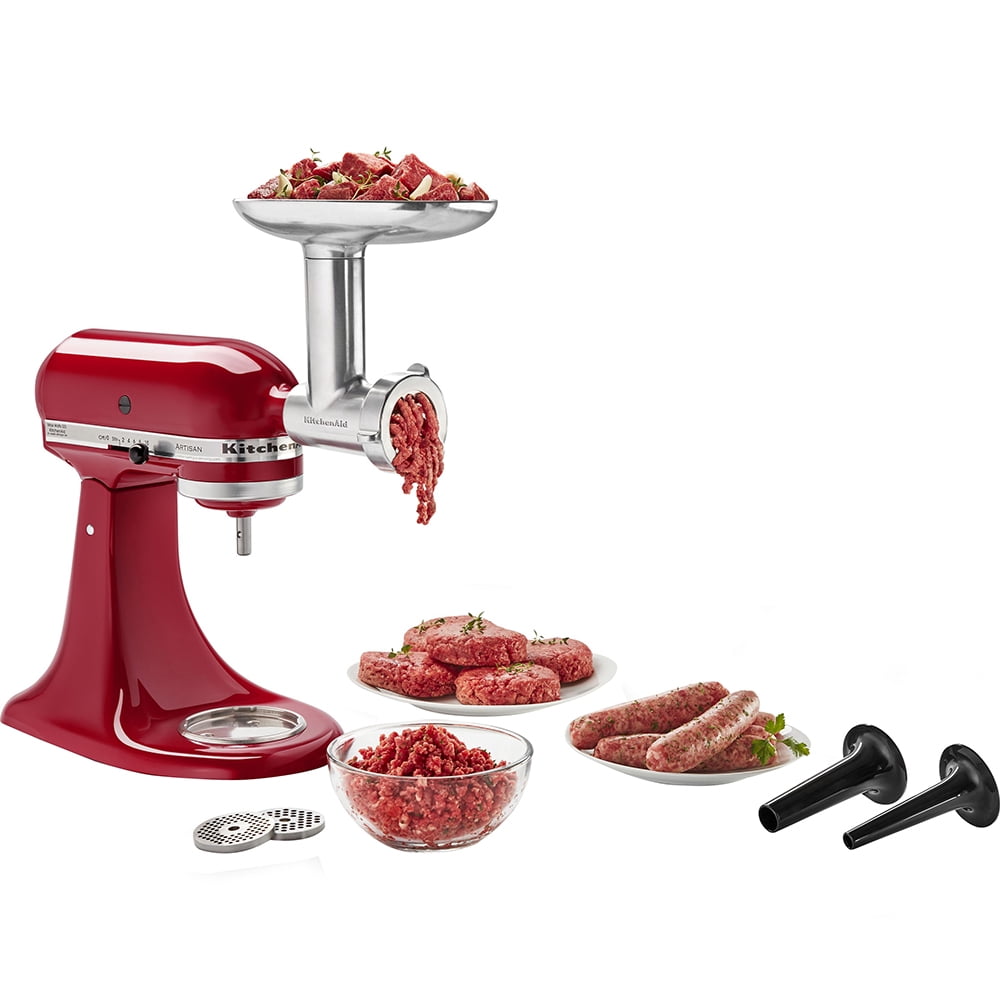 KitchenAid Metal Food Grinder Attachment, KSMMGA