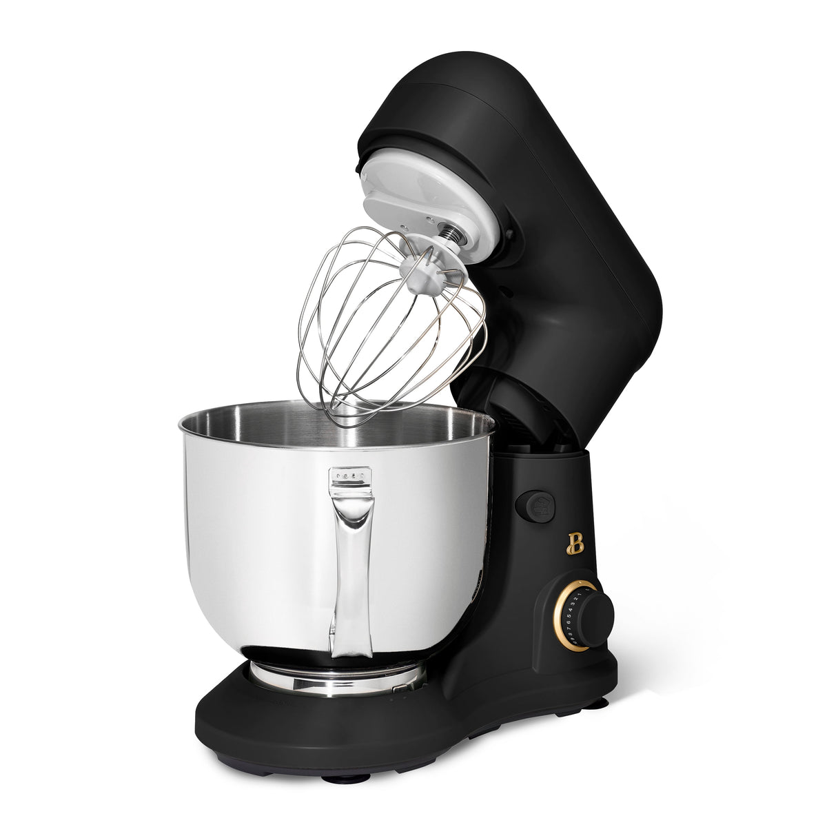Beautiful 5.3 Qt Stand Mixer, Lightweight & Powerful with Tilt-Head, Chocolate by Drew Barrymore