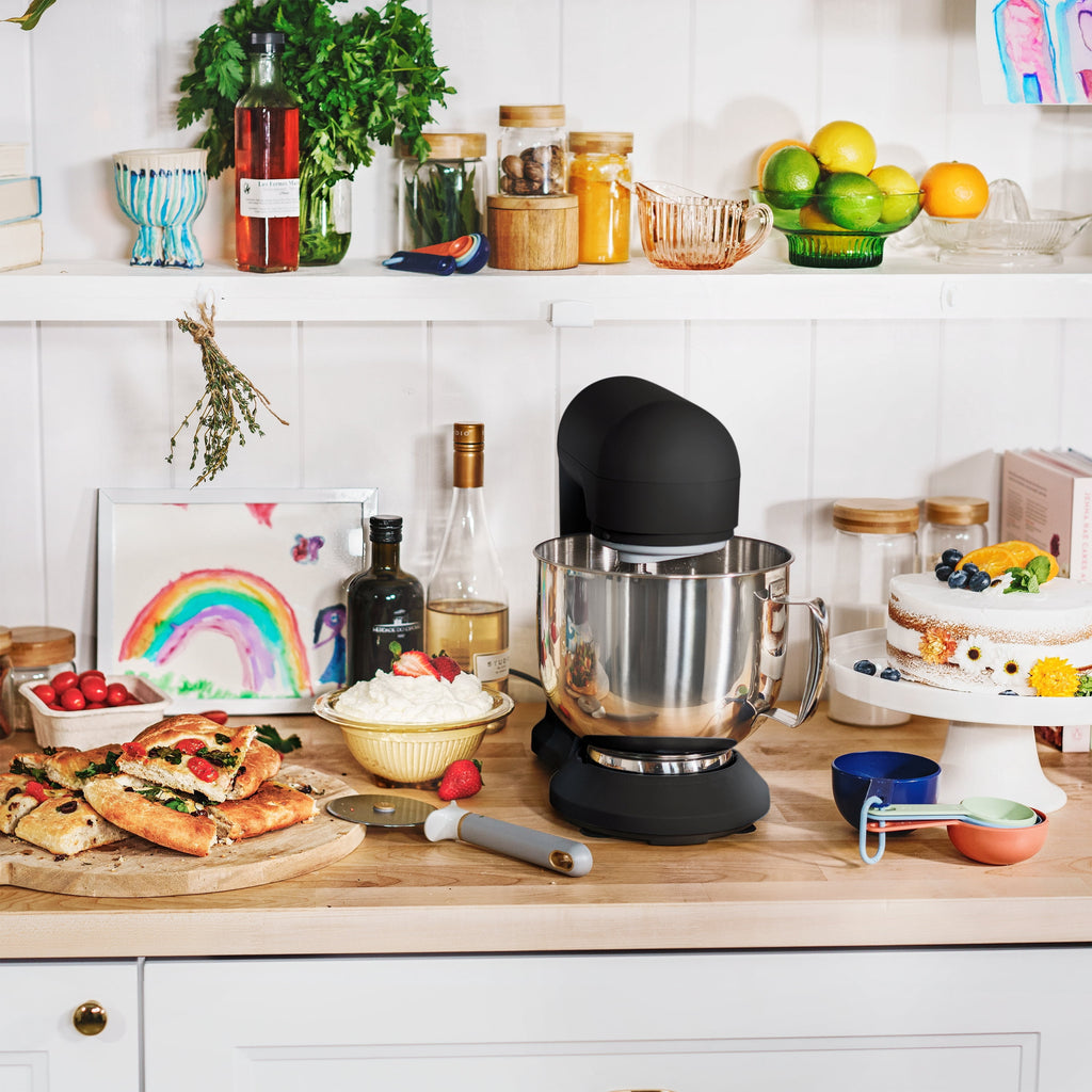 Beautiful 5.3 Qt Stand Mixer, Lightweight & Powerful with Tilt-Head, Chocolate by Drew Barrymore