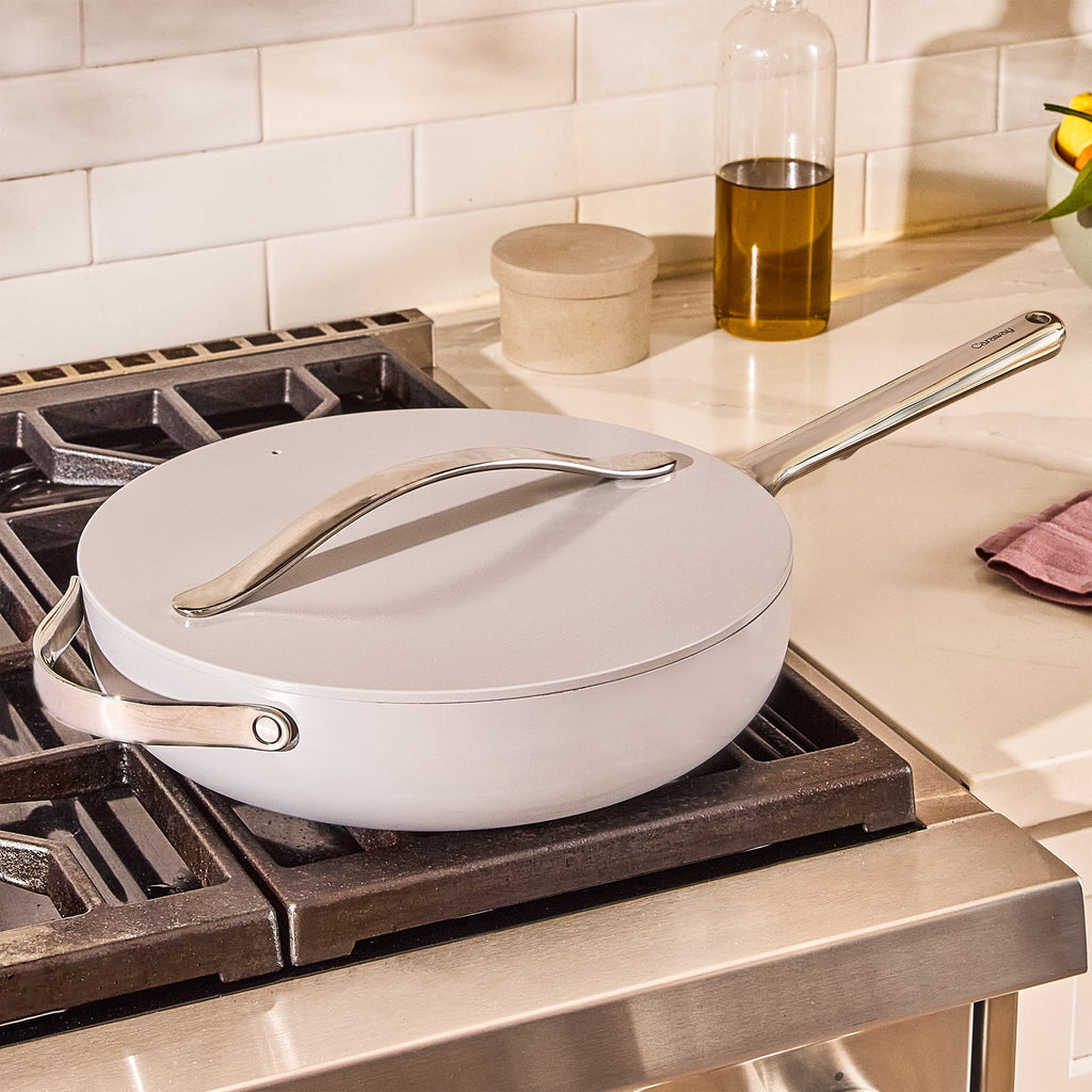 Caraway Ceramic Non-Stick Sauté Pan, 4.5 qt