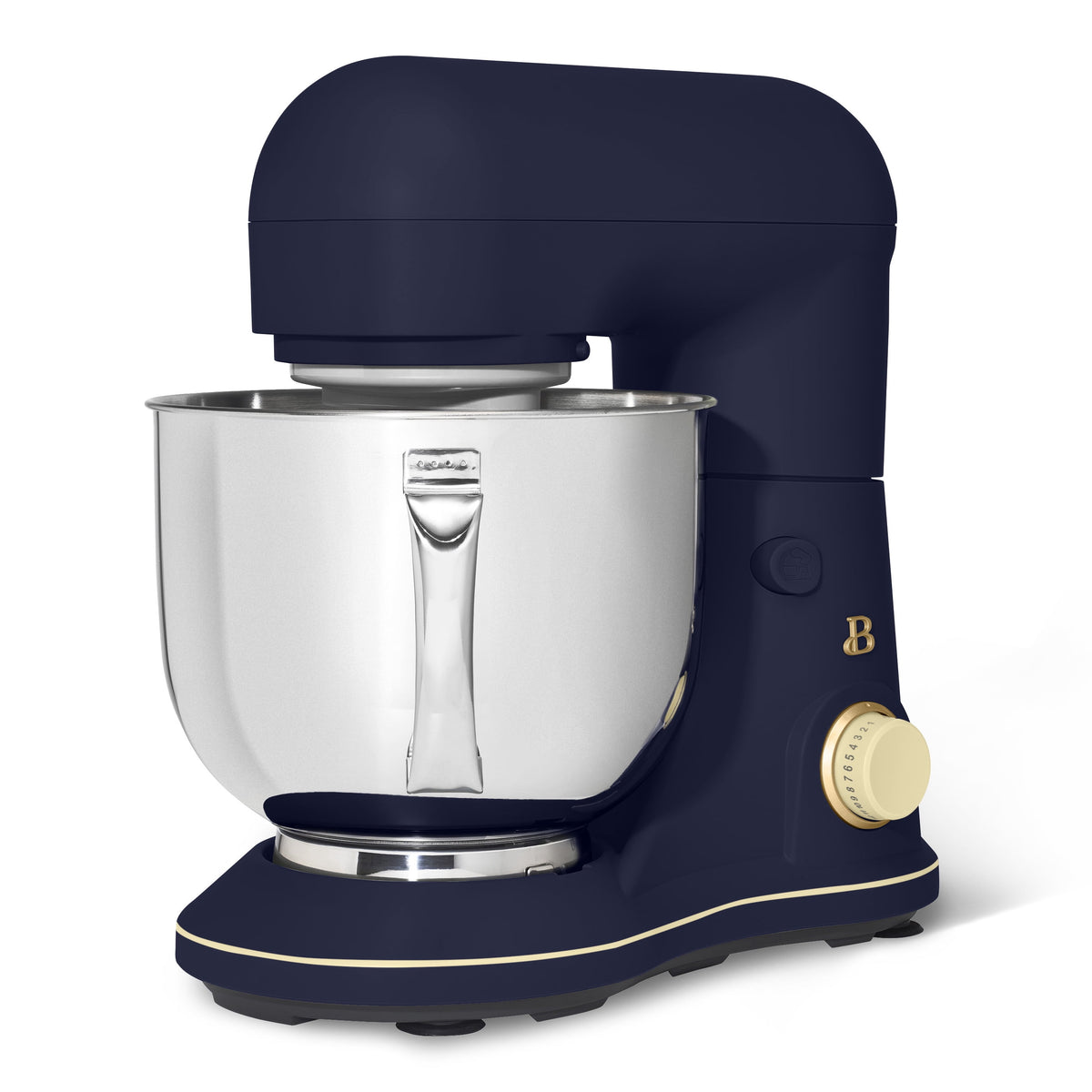 Beautiful 5.3 Qt Stand Mixer, Lightweight & Powerful with Tilt-Head, Chocolate by Drew Barrymore