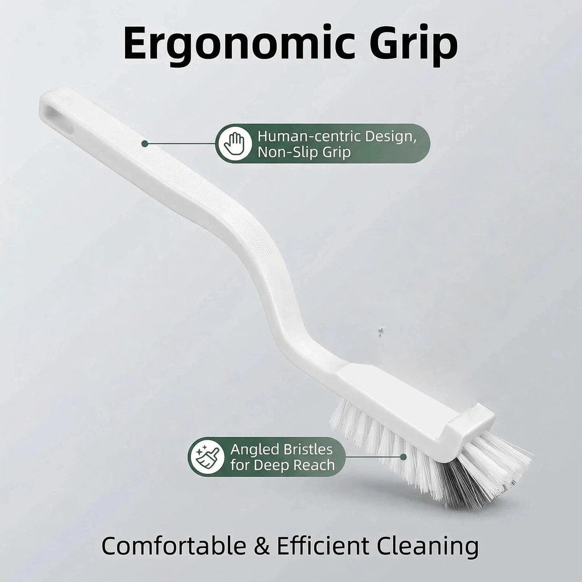 16 Pcs Crevice Cleaning Brush Set, Hard Bristle Scrub Brush for Deep Cleaning, Ideal for Kitchen, Bathroom, Tiles, Bottles, and Blenders